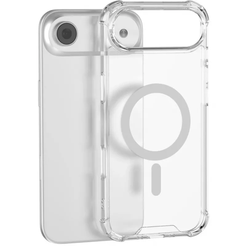 4smarts Ibiza rėmelio dėklas, skirtas Apple iPhone 17 Air 16,8 cm, permatomas
