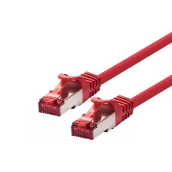 Tinklo kabelis LOGON PROFESSIONAL TCR66SS003R RJ-45 Cat6 0,3 m raudonas