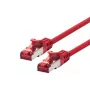 Tinklo kabelis LOGON PROFESSIONAL TCR66SS003R RJ-45 Cat6 0,3 m raudonas
