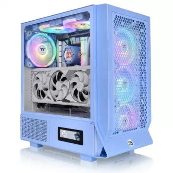 Thermaltake Ceres 330 TG - Midi bokštas - PC - Mėlyna - ATX - EATX - micro ATX - Mini-ITX - SPCC - Grūdintas stiklas - 18,5 cm (CA-1Y2-00MFWN-00)