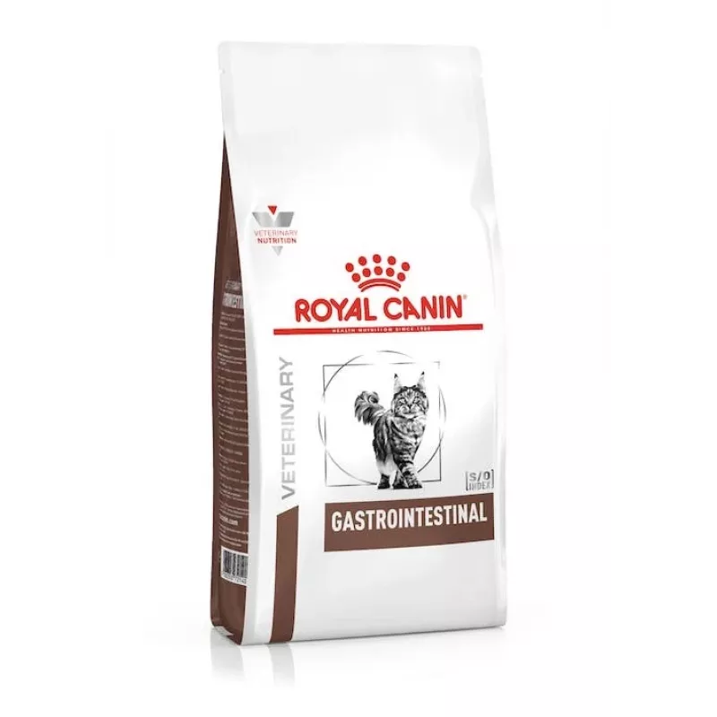 Sausas kačių maistas Royal Canin Gastrointestinal 4 kg — suaugusioms katėms, paukštiena, 32 % baltymų, 22 % riebalų