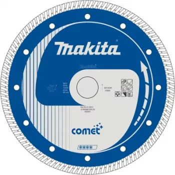 Makita B-13013 COMET deimantinis pjovimo diskas, skersmuo 180 mm, vidinis skersmuo 22,23 mm, 1 vnt.