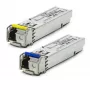 Extralink SFP WDM modulis 1.25G, 1.25Gbps, 1310/1550nm, vienmodis, 20km, LC, DOM, pora, skirtas HP/Aruba