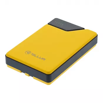 Nešiojamoji išorinė baterija Tellur TLL158451, 10000 mAh, USB-C + Lightning laidai