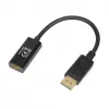 DisplayPort į HDMI kabelio adapteris IBOX iadp4k — DisplayPort (kištukas) į HDMI (lizdas), tiesios jungtys, 4K palaikymas, sidabrinis