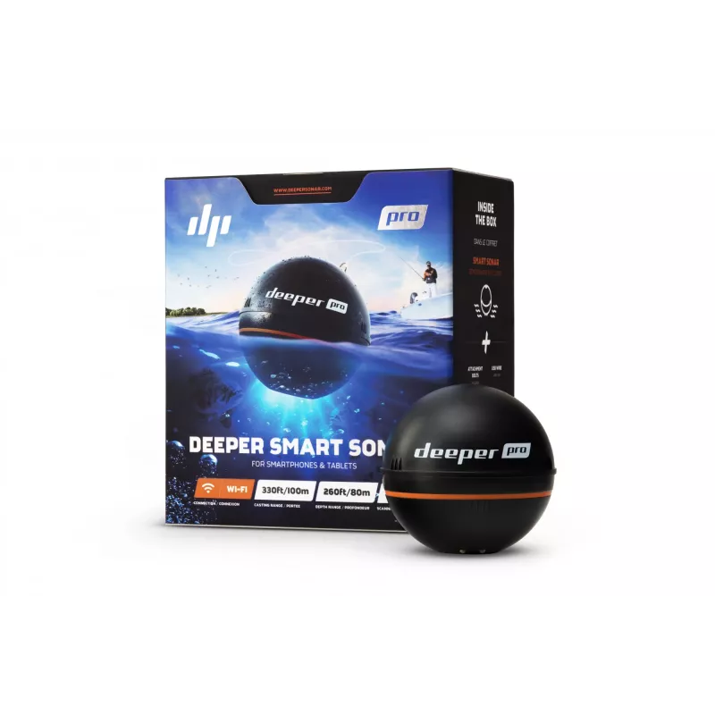 Žuvų ieškiklis Deeper Smart Sonar Pro 80 m FLDP-11