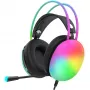 Cian Technology GmbH INCA Gaming Headset IGK-X8S 7.1 USB RGB-LED juoda - ausinės