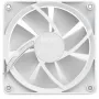 NZXT korpuso ventiliatorius F120 RGB 120 mm baltos spalvos, 4 kontaktų, 1800 RPM, 50,18 CFM, 18 šviesos diodų