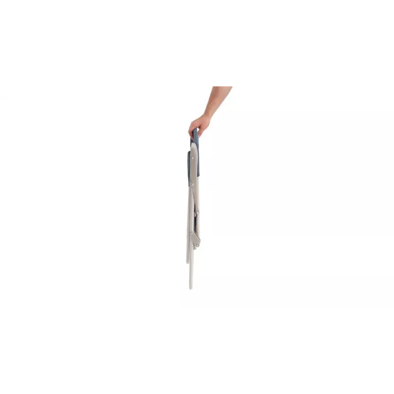 Kempingo kėdė Outwell Blackpool Ocean Blue — dviejų kojų sulankstoma kėdė, maks. apkrova 120 kg, 3,3 kg, 55 cm pločio