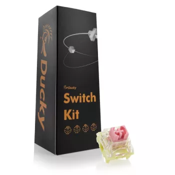 Mechaninis jungiklis Ducky TTC Gold Pink DSK110-NPA1 linijinis 37g paspaudimo jėga
