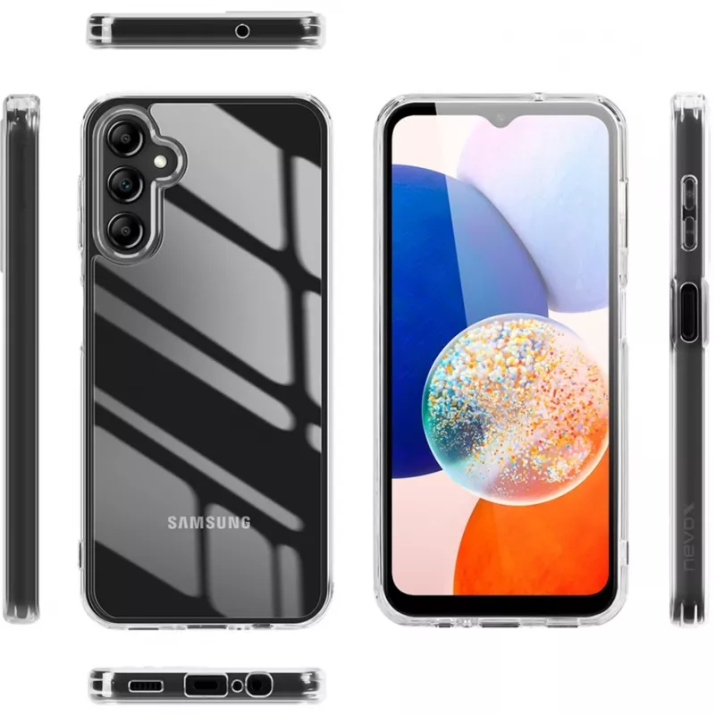 StyleShell SHOCKFlex, telefono dėklas permatomas, Samsung Galaxy A15 5G / A15 4G