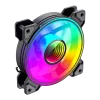 Gamemax | Ventiliatorius korpusui | DUAL RING INFINITY | Juodas