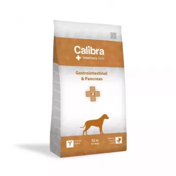 Sausas šunų ėdalas Calibra Veterinary Diets Gastrointestinal Salmon 2 kg — veterinarinė formulė virškinimui palaikyti
