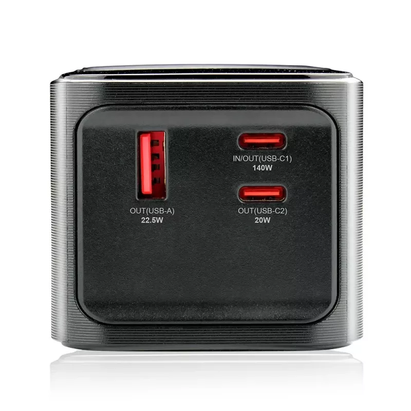 Išorinė baterija everActive EB-27Q 27 000 mAh, 2× USB-C, Quick Charge 4+