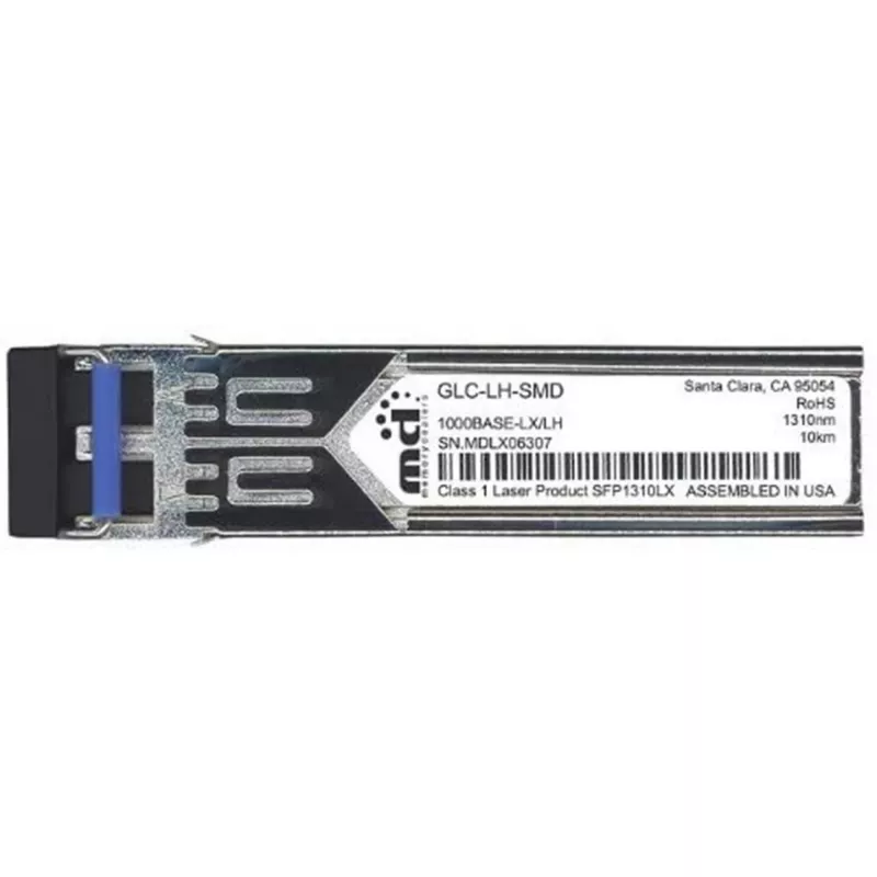 SFP šviesolaidinis siųstuvas-imtuvas Cisco GLC-LH-SMD — 1000BASE-LX/LH, LC, 1 Gbit/s, keičiamas veikimo metu