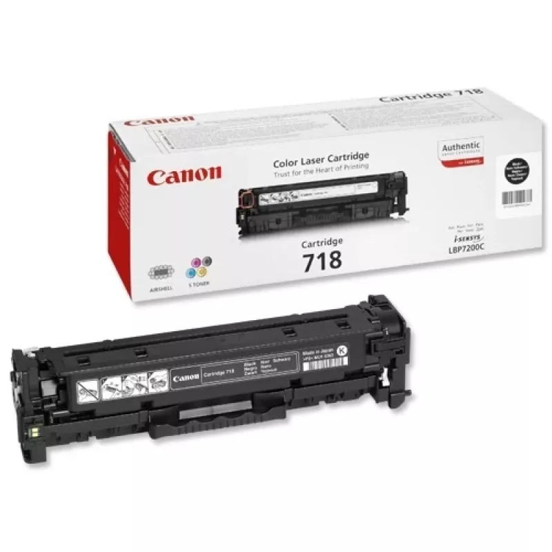 Canon Cartridge 718 Juoda (2662B002) (SPEC)