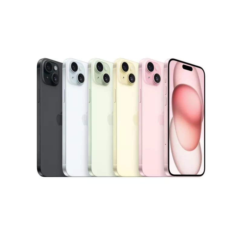 Atnaujintas išmanusis telefonas RENEWED iPhone 15 Plus 128GB Juoda — 6,7 colio Super Retina XDR, A16, 5G, IP68