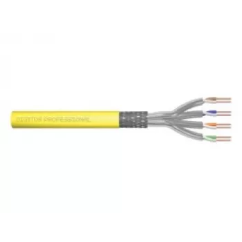 DIGITUS CAT 6A U-UTP komutacinis kabelis, Cu, LSZH, AWG 26/7, ilgis 0,5 m, spalva pilka (DK-1613-A-005)