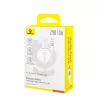 Baseus Gem USB į IP 2.4A greitojo įkrovimo kabelis 2 m Baltas