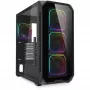 Sharkoon AK5G RGB Midi Tower Juoda PC korpusas
