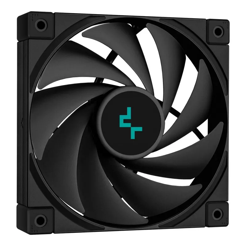 DeepCool AK400 DIGITAL procesoriaus oro aušintuvas 12 cm juodas 1 vnt.