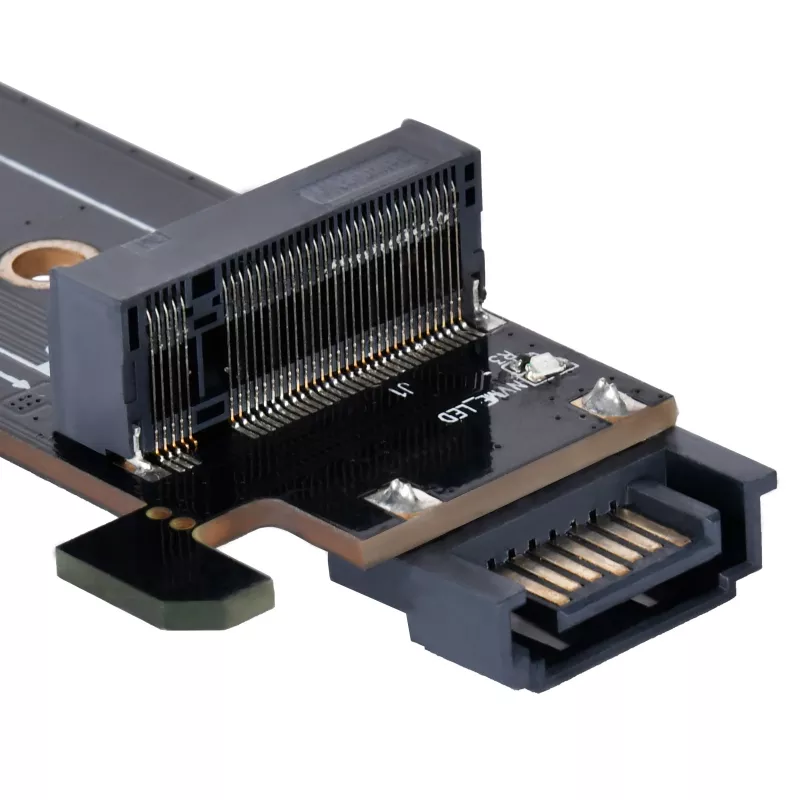 Silverstone SST-ECM28 M.2/SATA adapterio plokštė, PCIe 4.0, 1x M-Key, 1x SATA