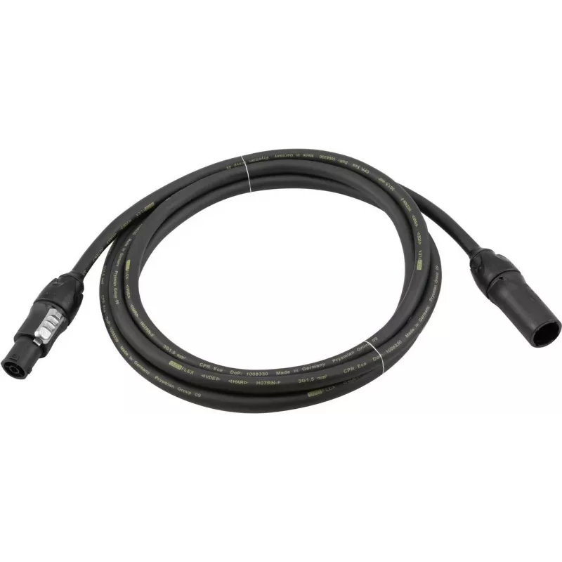 PowerCon ilginimo laidas PSSO 3024581A, 3×1,5 mm² laidininkai, 1,5 m ilgio