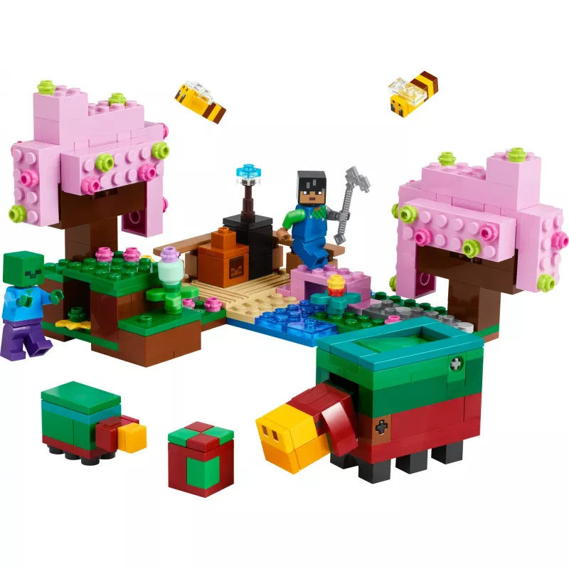 Lego 21260 Minecraft Cherry Blossom Garden Toy Playset