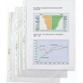 Rexel kišenėlė - Economy, permatoma, 175 mm, 220 mm, 22 mm