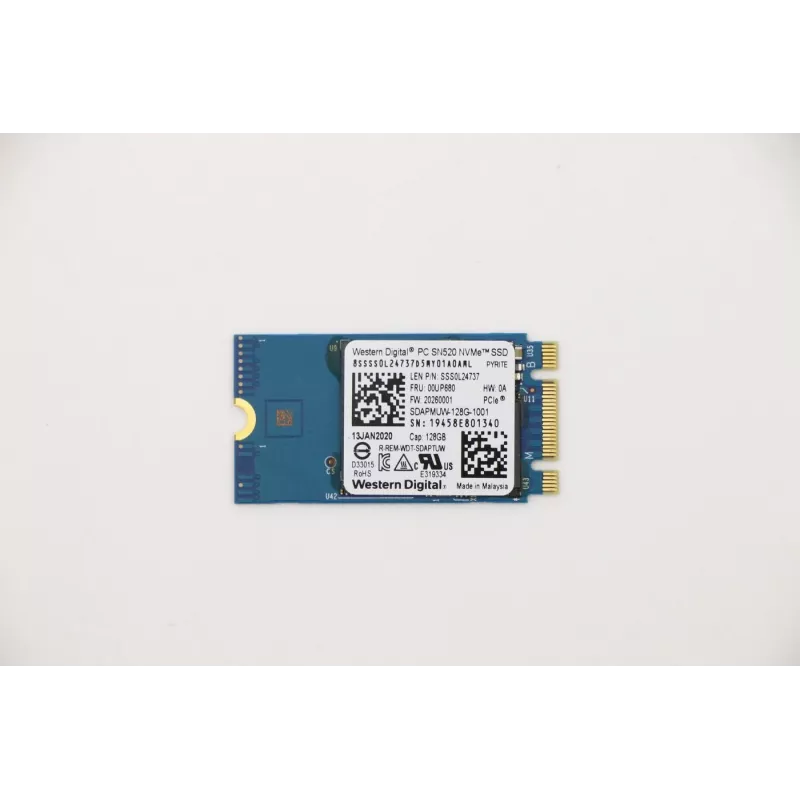 Lenovo SSD M.2 PCIe NVMe FRU SSD (00UP680)