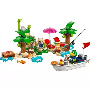 LEGO konstravimo žaislo rinkinys 77048 Animal Crossing Laivo kelionė su Kapitono sala