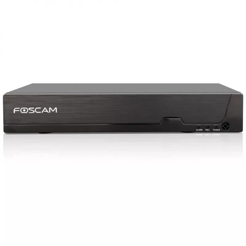 FOSCAM FN9108HE tinklo vaizdo įrašymo įrenginys, 8 kanalų, 5MP POE NVR, juodas