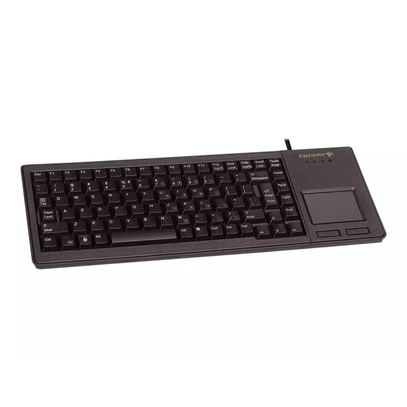 CHERRY XS Touchpad klaviatūra universali USB QWERTZ vokiečių juoda