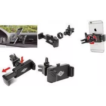 Smartphone holder WEDO Clip-it 6006101 — adjustable clamp, Juoda