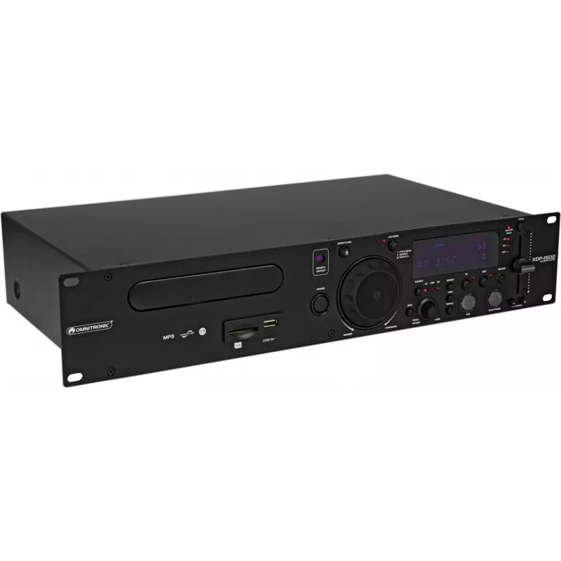 DJ CD/MP3 grotuvas Omnitronic XDP-1502 su USB prievadu ir aukščio valdymu