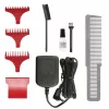 Wahl Cordless Detailer Li Burgundy, Sidabrinė Lithium-Ion (Li-Ion)