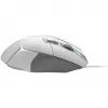 Žaidimų pelės rinkinys „Logitech G G502 X“ su kietu žaidimų pelės kilimėliu „G240“ – dešiniarankė, optinė 25600 DPI, USB Type-A, 13 mygtukų, balta