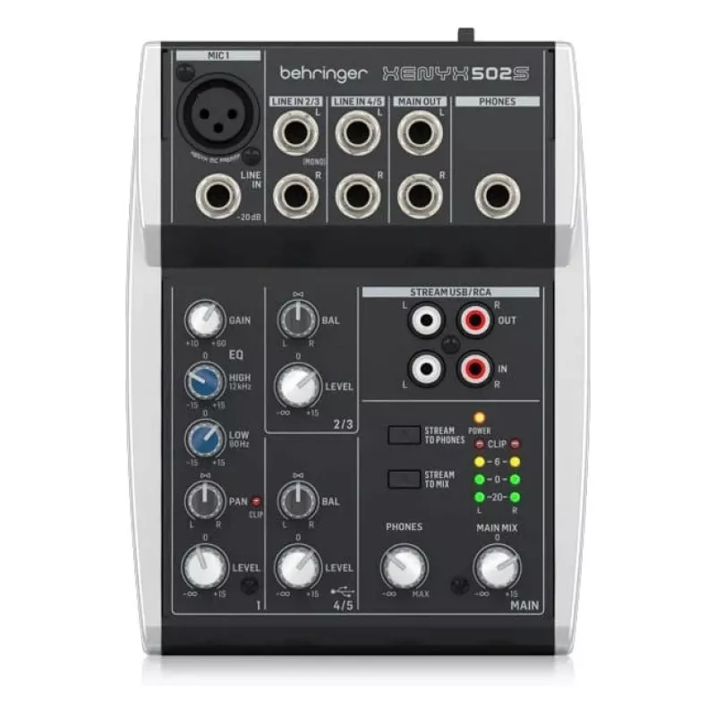 Behringer XENYX 502S - analoginis garso maišytuvas