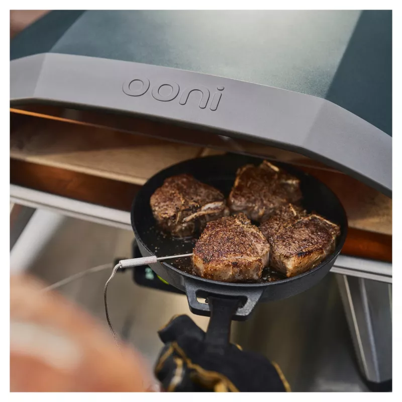 Ooni Koda 2 Pro picos krosnelė Juoda Sidabrinė 1 pica 46 cm