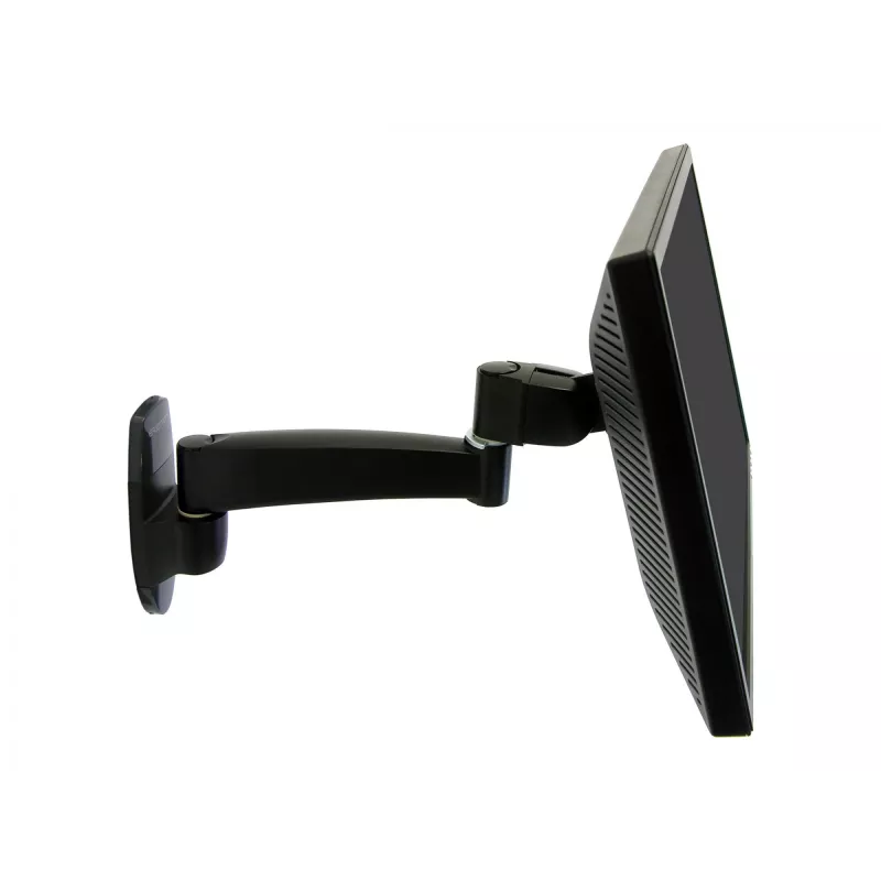 Ergotron 200 Series - Tvirtinimo rinkinys (Sieninė ranka) - Monitoriui - 1 prailginimas - Plienas - Juoda - Ekrano dydis: iki 81,3 cm (iki 32 colių)