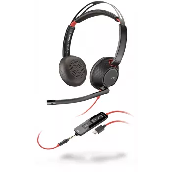POLY Juodawire 5220 ausinės