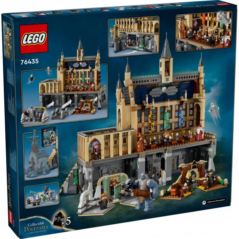 LEGO® Harry Potter™ Hogvarts™ pilis: Didžioji salė 76435