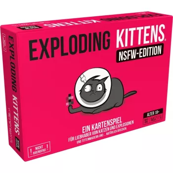 Exploding Kittens - NSFW leidimas, kortų žaidimas