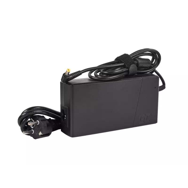 Maitinimo adapteris Green Cell AD139P 90W universalus nešiojamojo kompiuterio adapteris 19,5 V 9,23 A 5,5×1,7 mm juodas