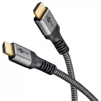 Goobay 65262 HDMI-Cable 3 m HDMI Type A (Standard) Grey (65262)