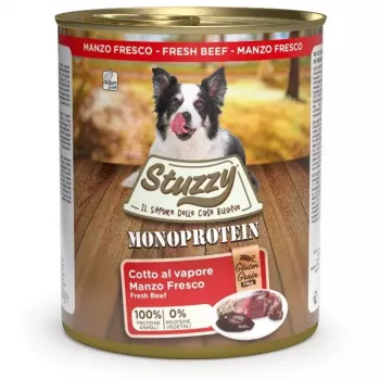 Šlapias šunų maistas Agras Pet Foods Monoprotein Beef 800 g — konservuotas, suaugusiems šunims, be grūdų, be glitimo