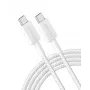 USB-C į USB-C kabelis Anker 322 — 1,8 m, baltas