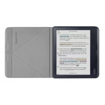 Dėklas-knyga Rakuten Kobo SleepCover 17,8 cm juodos