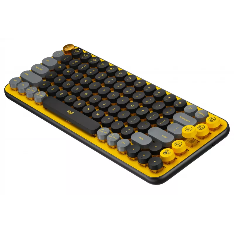 Logitech POP Keys - klaviatūra - belaidė - Bluetooth LE, Bluetooth 5.1
