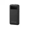 Išorinė baterija RealPower PB-10000 Plus 10 000 mAh 20 W 2×USB-A 1×USB-C juoda